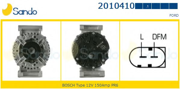 SANDO 2010410.1 Генератор 
