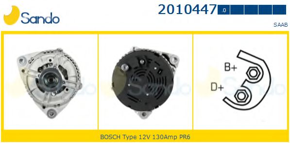 SANDO 2010447.0 Генератор 