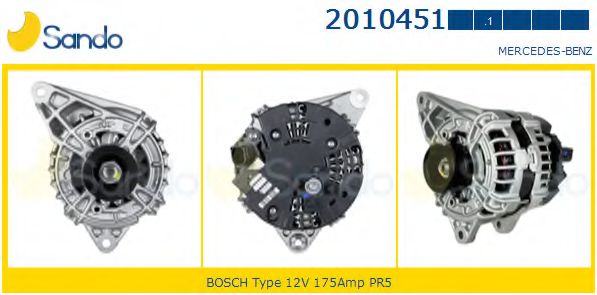 SANDO 2010451.1 Генератор 