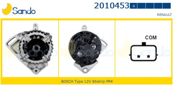 SANDO 2010453.0 Генератор 