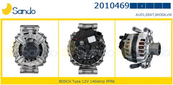 SANDO 2010469.1 Генератор 