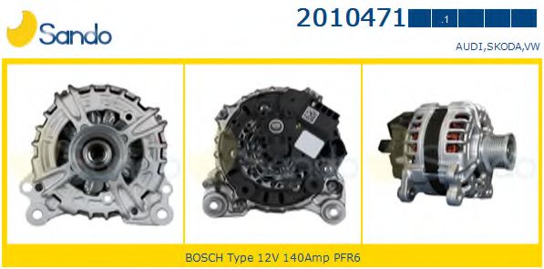 SANDO 2010471.1 Генератор 