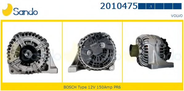 SANDO 2010475.1 Генератор 