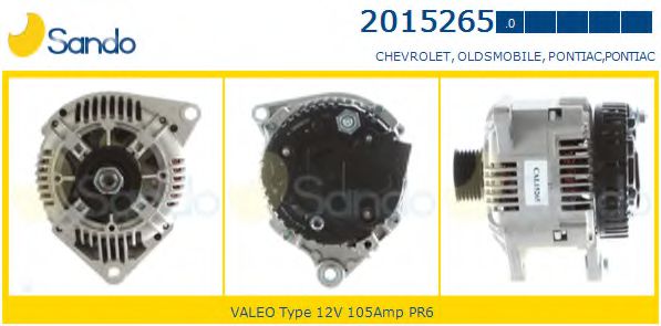 SANDO 2015265.0 Генератор 
