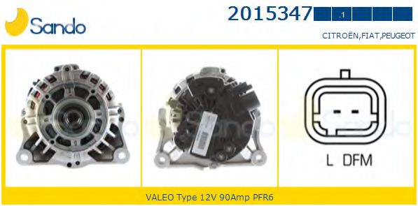 SANDO 2015347.1 Генератор 