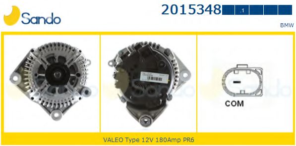 SANDO 2015348.1 Генератор<br >N62B36VVT 