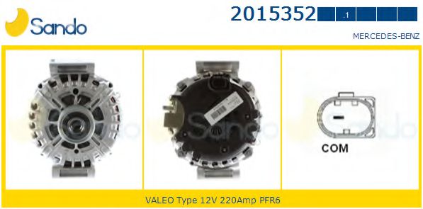 SANDO 2015352.1 Генератор 