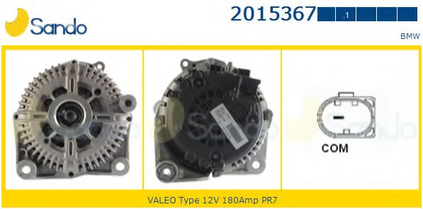SANDO 2015367.1 Генератор<br >M67D40 