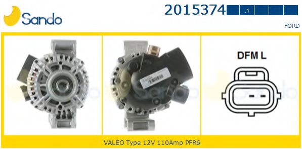 SANDO 2015374.1 Генератор 