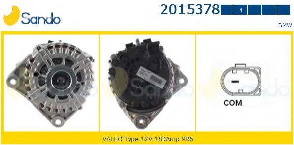 SANDO 2015378.1 Генератор 