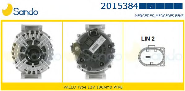 SANDO 2015384.1 Генератор 