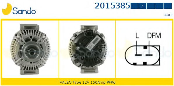 SANDO 2015385.1 Генератор 