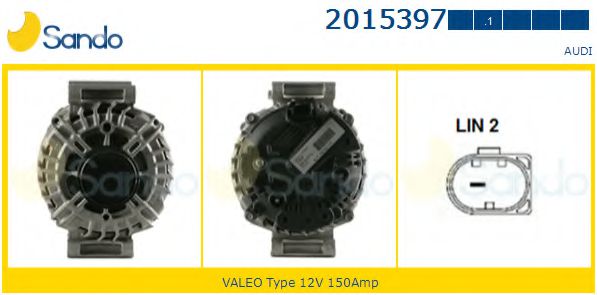 SANDO 2015397.1 Генератор 