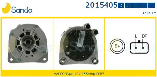SANDO 2015405.0 Генератор 