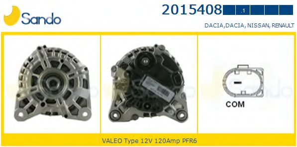 SANDO 2015408.1 Генератор 