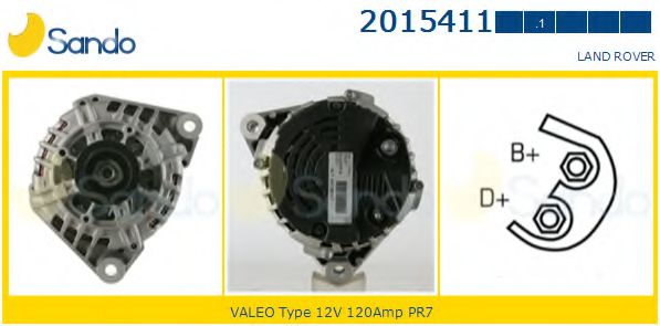 SANDO 2015411.1 Генератор 