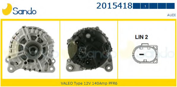 SANDO 2015418.1 Генератор 