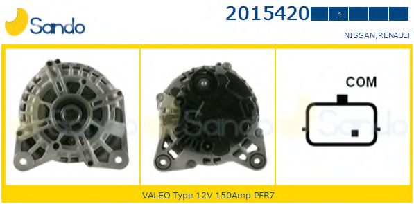 SANDO 2015420.1 Генератор 