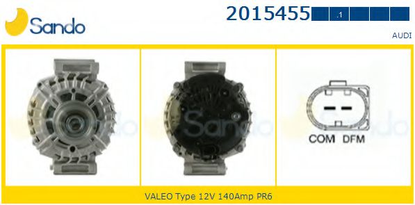SANDO 2015455.1 Генератор 