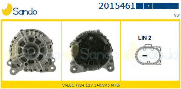 SANDO 2015461.1 Генератор 