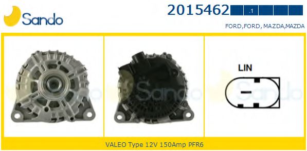 SANDO 2015462.1 Генератор 