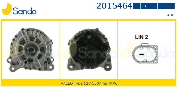 SANDO 2015464.1 Генератор 