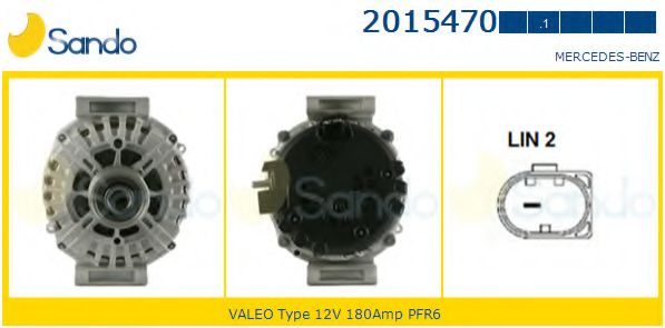 SANDO 2015470.1 Генератор 