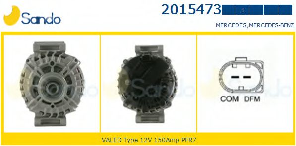 SANDO 2015473.1 Генератор 