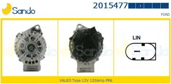 SANDO 2015477.1 Генератор 