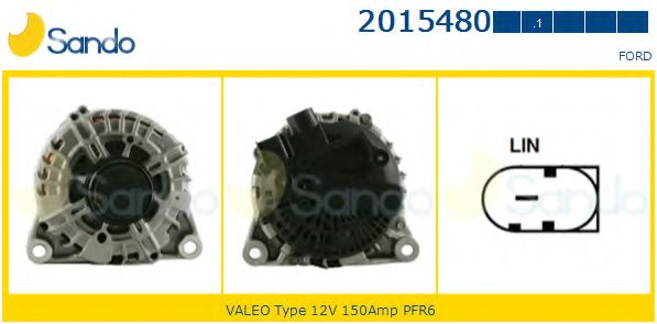 SANDO 2015480.1 Генератор 