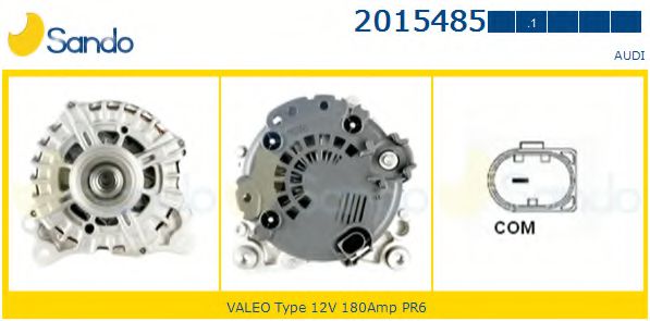 SANDO 2015485.1 Генератор 