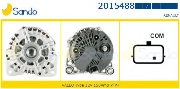 SANDO 2015488.1 Генератор 