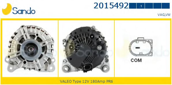 SANDO 2015492.1 Генератор 