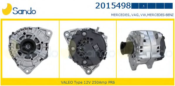 SANDO 2015498.1 Генератор 