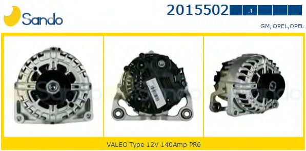 SANDO 2015502.1 Генератор 