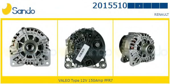 SANDO 2015510.1 Генератор 