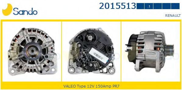 SANDO 2015513.1 Генератор 