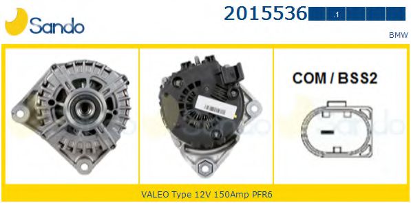 SANDO 2015536.1 Генератор 