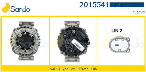 SANDO 2015541.1 Генератор 