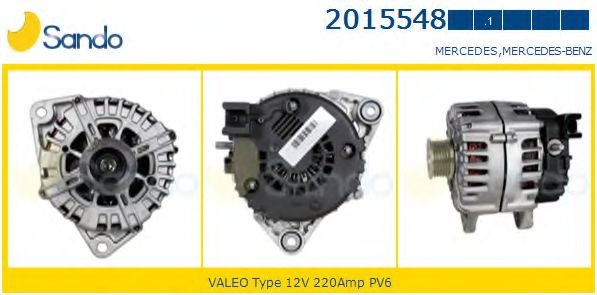 SANDO 2015548.1 Генератор 
