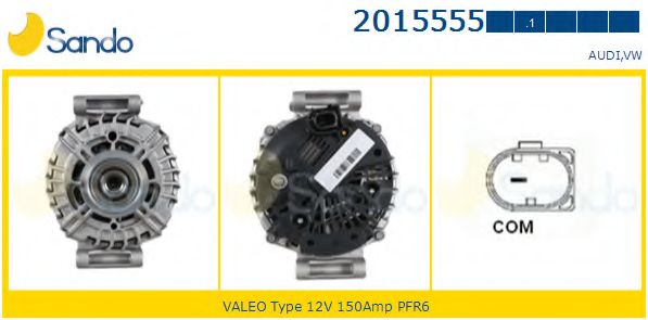SANDO 2015555.1 Генератор 