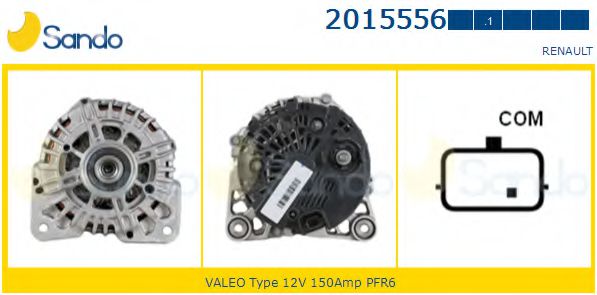 SANDO 2015556.1 Генератор 