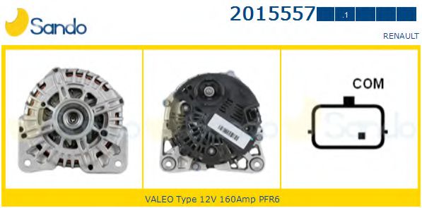 SANDO 2015557.1 Генератор 