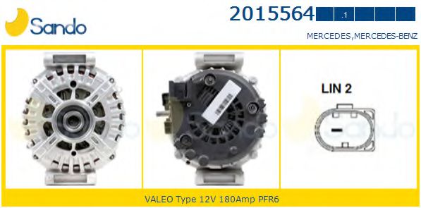 SANDO 2015564.1 Генератор 