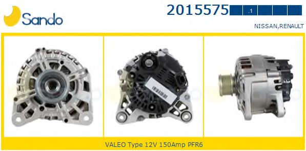 SANDO 2015575.1 Генератор 