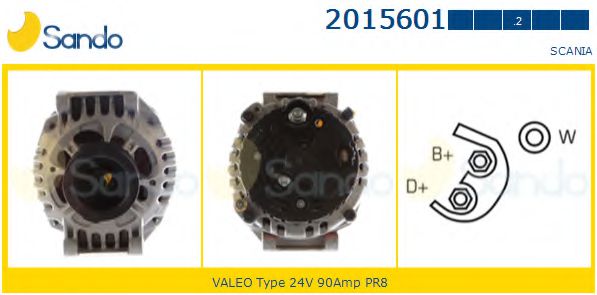 SANDO 2015601.2 Генератор 