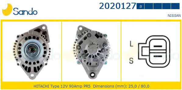 SANDO 2020127.0 Генератор 