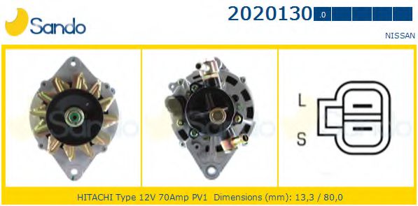 SANDO 2020130.0 Генератор 