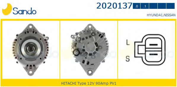 SANDO 2020137.0 Генератор 