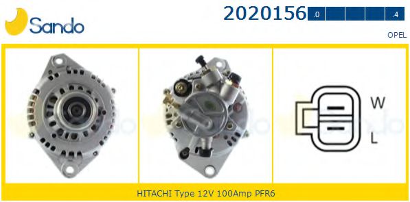 SANDO 2020156.0 Генератор 